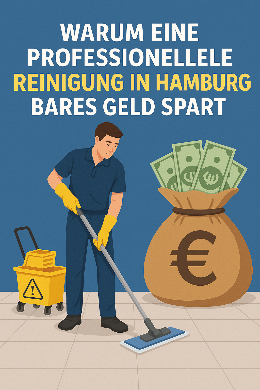 Warum eine professionelle Reinigung in Hamburg bares Geld spart ?