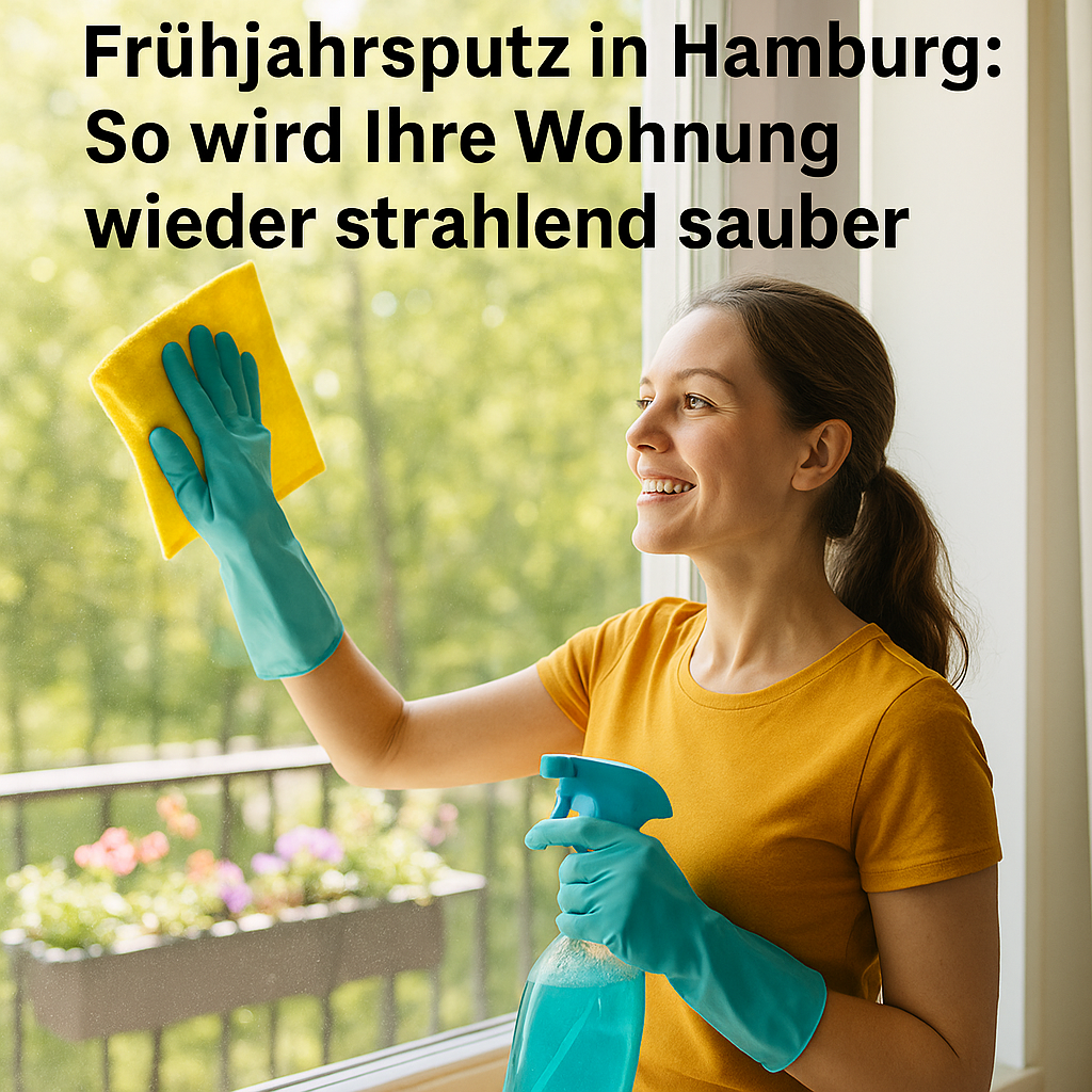 Frühjahrsputz in Hamburg: So wird Ihre Wohnung wieder strahlend sauber